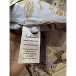 NWTLulu's Blooming Lavander Floral Print Satin Side Photo 7