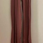 Free People  Good Karma Flare Leggings Mauve M/L Photo 0