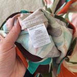 Anthropologie Hutch Raven Printed Tapered Linen Trousers Pants Size 8 Photo 7