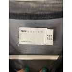 ASOS‎ Design Black Mesh Long Sleeve Midi Dress True Love Skull Graphic Size 4 Photo 3