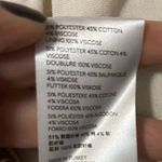 Anthropologie Ruffled Pointelle Knit Mini Dress Square Neck Ivory Cream Womens S Photo 10