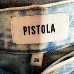 Pistola Surf Side Acid Wash Jeans Womens 26 High Rise Straight Leg Denim Photo 7