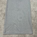 Reformation Elowen Knit Jersey Midi Skirt Pull On Organic Cotton Heather Grey XS Photo 5