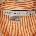 Gretchen Scott Womens Blue‎ Orange Long Sleeve Shirt Dress XL Photo 3