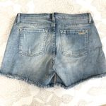 Michael Kors MK Frayed distressed denim jean shorts 4 Photo 3
