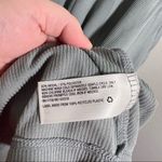 A New Day Ribbed Peplum Top Sage Green Photo 9