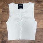 Bershka  crystal teardrop cut out tank Photo 1
