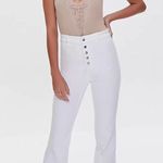 Forever 21 Women Knit Beige Bodysuit Size Medium NWOT Photo 4