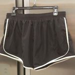 💕PE NATION💕 Track Running Shorts Retro ~ Black with White Piping Large NWT Photo 0