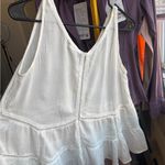 POL  White Sleeveless Blouse Photo 3