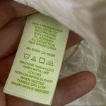 Sigrid Olsen  Linen Beige Floral Graphic Shirt M Photo 7