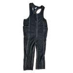 POL Black Acid Wash Sleeveless Jumpsuit Overalls Size S Photo 1