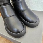Vagabond Urban Outfitters Aylin Puffer Tall Boot Pull On in Black Leather Size 8 Photo 7