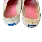 Kate Spade  X Keds Mule Slide Sneaker Raffia Straw Pink Tan size 8.5 Photo 4