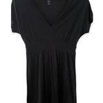 Gap Y2K Black Dolman Short Sleeve Dress Women’s S CASUAL DARK ACADEMIA GRUNGE Photo 2