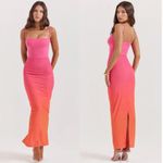 House Of CB House of‎ CB 'Calista' Ombre Flame Maxi NWOT size XS Photo 2