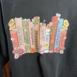 Taylor Swift Inspired Graphic Sweatshirt Unisex Large Book Lover Swiftie CD Arty Photo 2