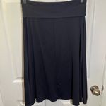 Patagonia Fold Over Morning Glory Midi Skirt Black Size Large Photo 3