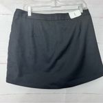 Gap Women’s Dressy Black Skort Side Zipper Sz 8 Photo 5