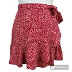 SheIn Ruffled Side Tie Wrap Skirt - Small Photo 1