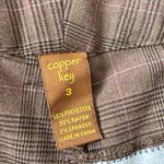 Copper Key  Y2k Brown Plaid Capris Photo 1