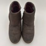 The North Face Women's Brown Leather Bridgeton Wedge Booties Size 6 Photo 3