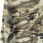 Sanctuary  Green Camouflage Long Sleeve Boyfriend Button Down Shirt Women Sz XS Photo 4