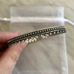 Kendra Scott Mary Caroline Silver Rhodium Crown Mosaic Bangle Bracelet Photo 0