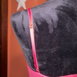 Victoria's Secret Vintage  Vibrant Pink Lace Slip Photo 3