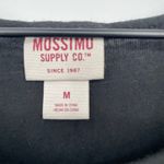 Mossimo Supply Co Black Pocket T Shirt Dress Size M Rayon Spandex Short Sleeve Size M Photo 2