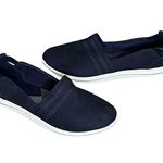 Clarks  Cloudsteppers Breeze Step II Sneakers 11W Dark Navy Blue Slip On Comfort Photo 0