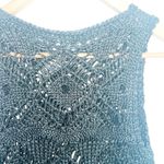 EXPRESS  Y2K Black Crochet Tank Top Vest Top Photo 1