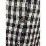 J.Crew  Collection Black White Gingham Italian Cashmere Cardigan Sweater M Photo 2