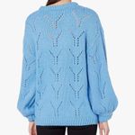 J.O.A. Balloon Sleeve Pointelle Sweater Photo 1