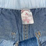 No Bo archer women loose wide leg high waist cuffed denim shorts jean size 7/9 Photo 3