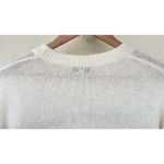 Joie  Dreolan Ivory Striped Sweater S Wool Alpaca Minimalist Coastal Parisian Photo 5