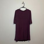Abercrombie & Fitch Tunic Dress Plum Purple, V-Neck, Dolman Sleeve, Casual Small Photo 1
