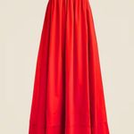 J.Crew Collection strapless notched maxi dress Photo 2