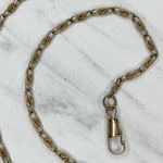 Skinny Gold Tone Swirl Chain Link Purse Handbag Replacement Strap ✨ Photo 10