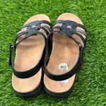 Easy Spirit  Black and Silver Women's Sandals 9W Photo 2