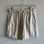 Uniqlo High Waisted Striped Shorts Photo 0
