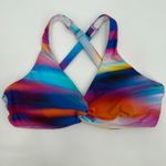 La Blanca Bikini Top Size 10 NEW Sunset Shores Over The Shoulder Underwire NWOT Photo 14