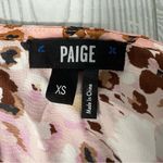 Paige  Giulana Silk Printed Long Sleeve Top Photo 9