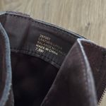 Diane Gilman Brown Suede Western Ankle Boots Womens 7.5W Studded Boho Riding Photo 3