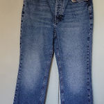 Free People  Relaxed Fit Blue Jeans Size 30 Photo 0