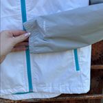 The North Face Women's HyVent White and Light Gray Jacket medium Photo 4