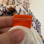 Oliphant Napa Ruffle Collar Button Floral Maxi Dress Purple Size M Photo 12