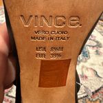 Vince Addie Black Leather Open Toe Ankle Strap Sandal Shoes 8.5 Photo 11