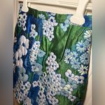 Carven‎ Jaquard Floral Mod Mini 34 Blue Photo 2
