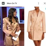 ALC Frank A. L. C Satin Shirtdress/ Jacket Blazer WORN ON TV Photo 5